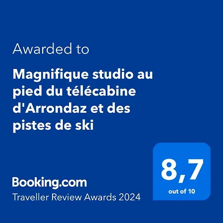 Magnifique Au Pied Du Telecabine D'arrondaz Et Des Pistes De Apartment *